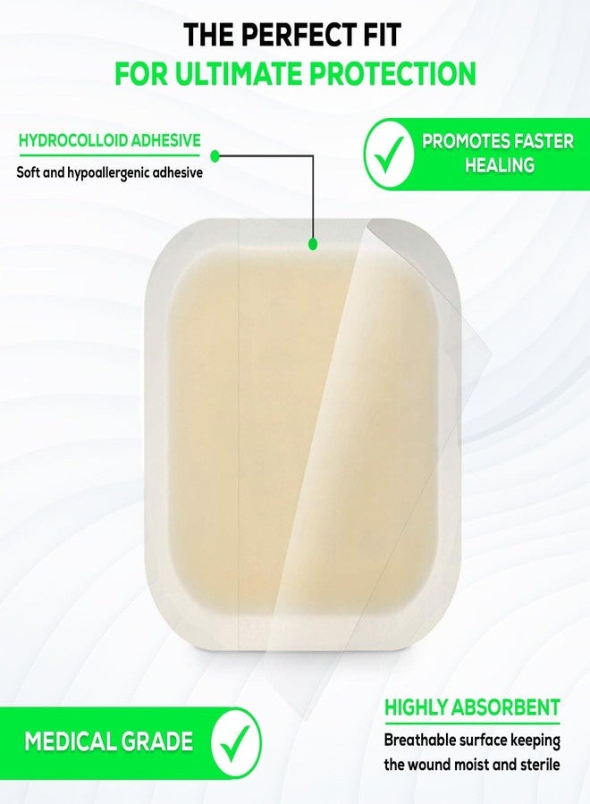 MedVance Hydrocolloid – Bordered Hydrocolloid Adhesive Dressing, 6"x6" Box of 5 DRESSINGS - Image 3